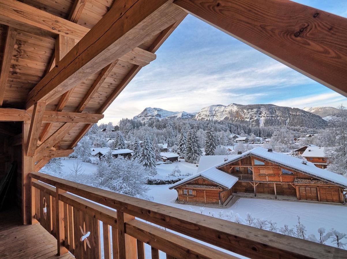 Chalet Arpitan - Les Carroz - Grand Massif Les Carroz d'Arâches Exterior foto