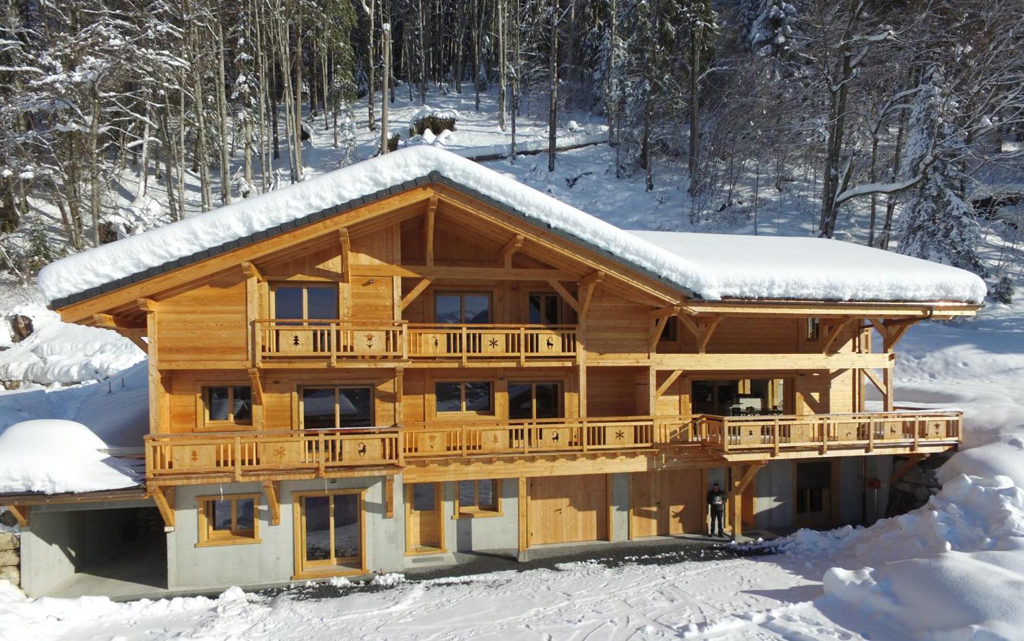 Chalet Arpitan - Les Carroz - Grand Massif Les Carroz d'Arâches Exterior foto
