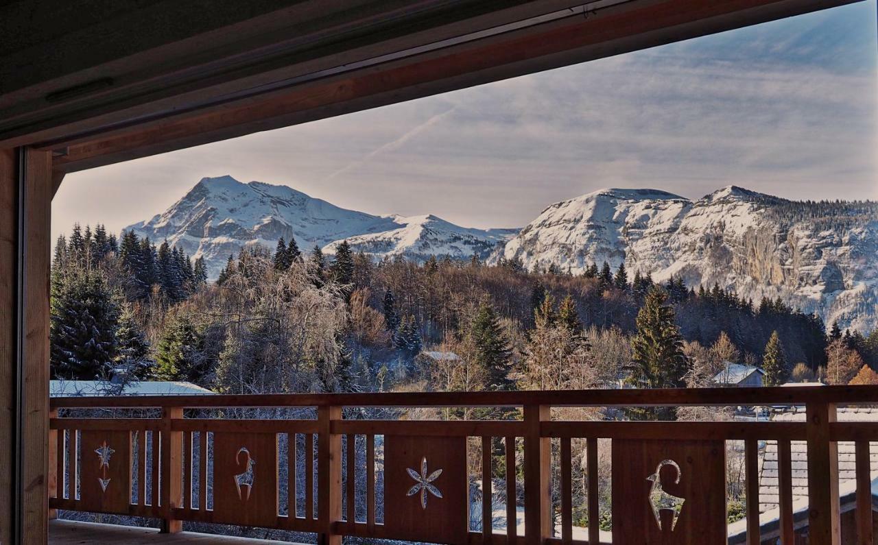 Chalet Arpitan - Les Carroz - Grand Massif Les Carroz d'Arâches Exterior foto